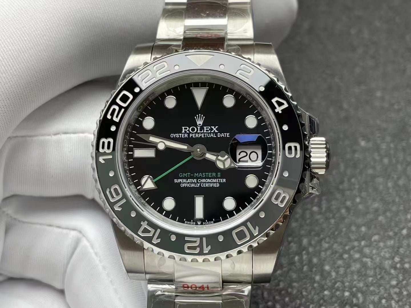 New 2024 GMT Master 2 Bruce Wayne Oyster and Jubilee Bracelet - IP Empire Replica Watches