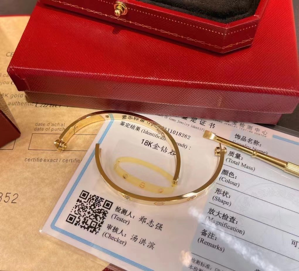 Best Clone Replica Cartier Love Bracelet For Men and Women B6035516 | Newest Version - IP Empire Replica Watches