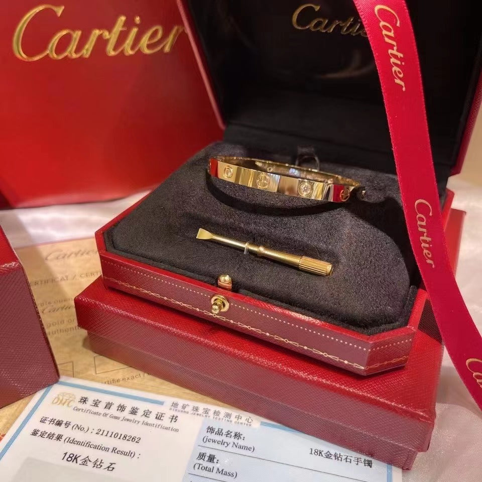 Best Clone Replica Cartier Love Bracelet For Men and Women B6035516 | Newest Version - IP Empire Replica Watches