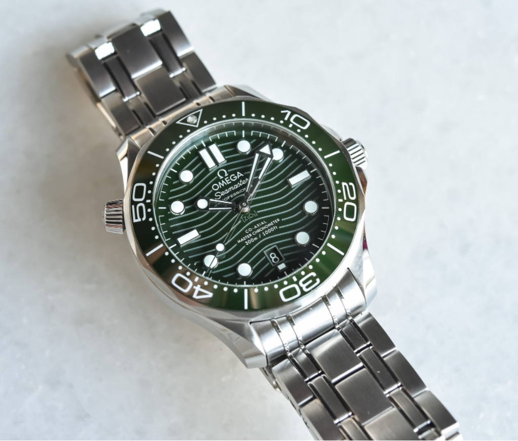 Replica Top Clone Omega 2022 New Sea-master Diver 300m Silver Green - IP Empire Replica Watches