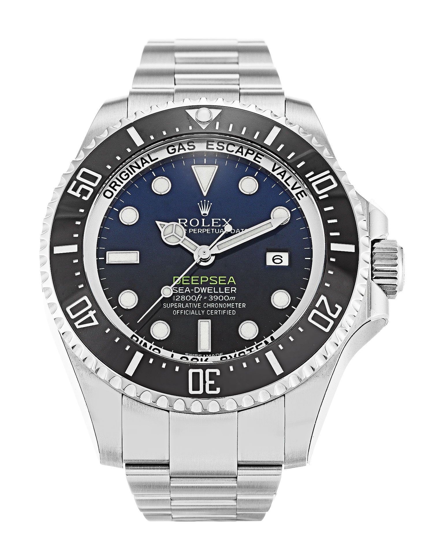 Replica Rolex Deepsea - Silver/Dark Blue - IP Empire Replica Watches