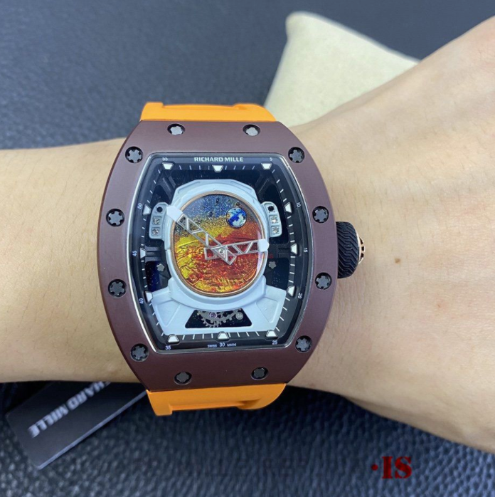 RM 52-05 Replica - Orange Strap , Pharrell Williams - IP Empire Replica Watches