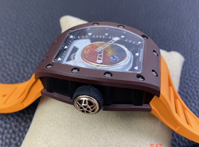 RM 52-05 Replica - Orange Strap , Pharrell Williams - IP Empire Replica Watches