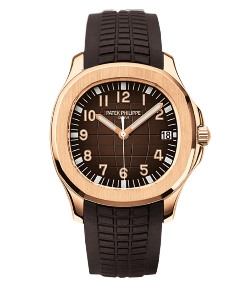 Patek Philippe Aquanaut Jumbo 5167R-001 PF Factory Chocolate Dial - IP Empire Replica Watches