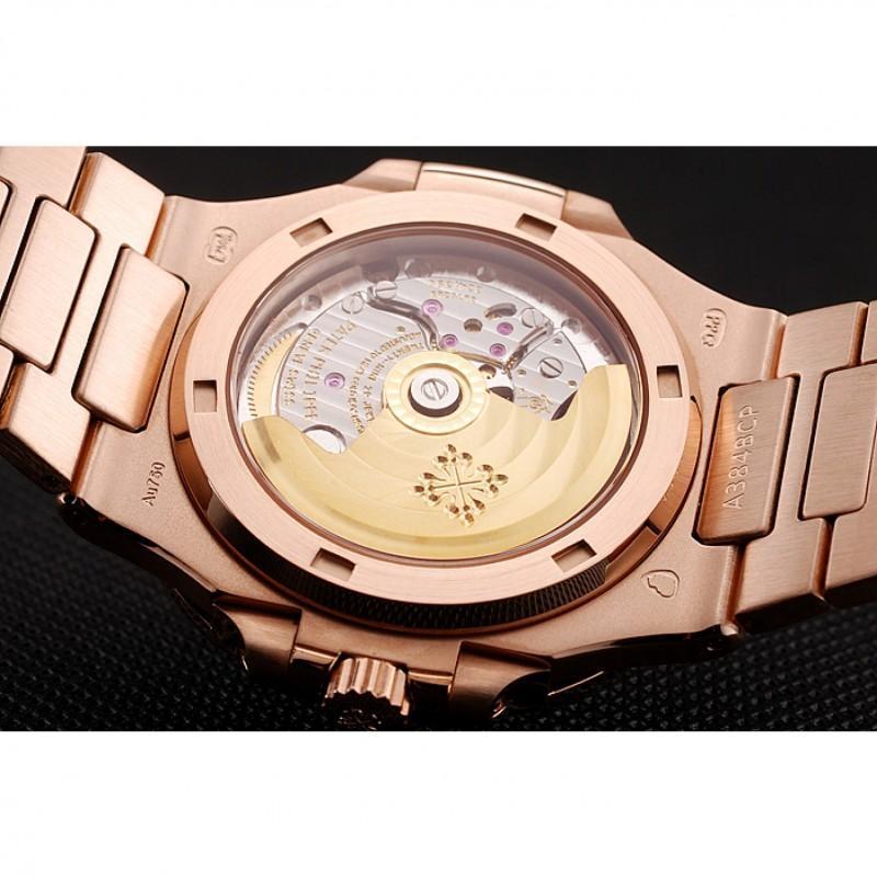 Replica Patek Philippe Nautilus - Rose Gold - Replica Swiss Clones Watches